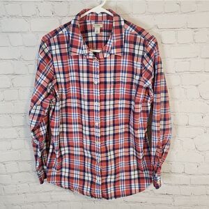 Men's L.L. Bean longsleeve button-down shirt, size Large